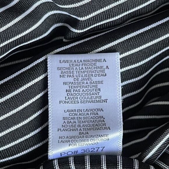 page & tuttle striped golf polo shirt - Picture 6 of 8